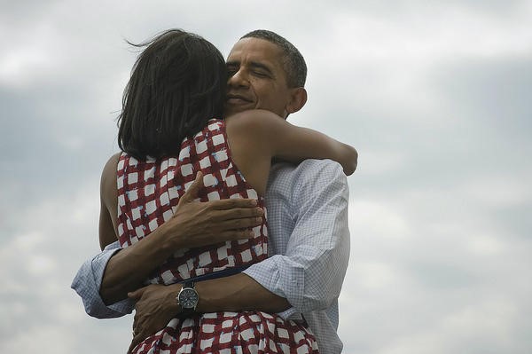 Abrazo Obama